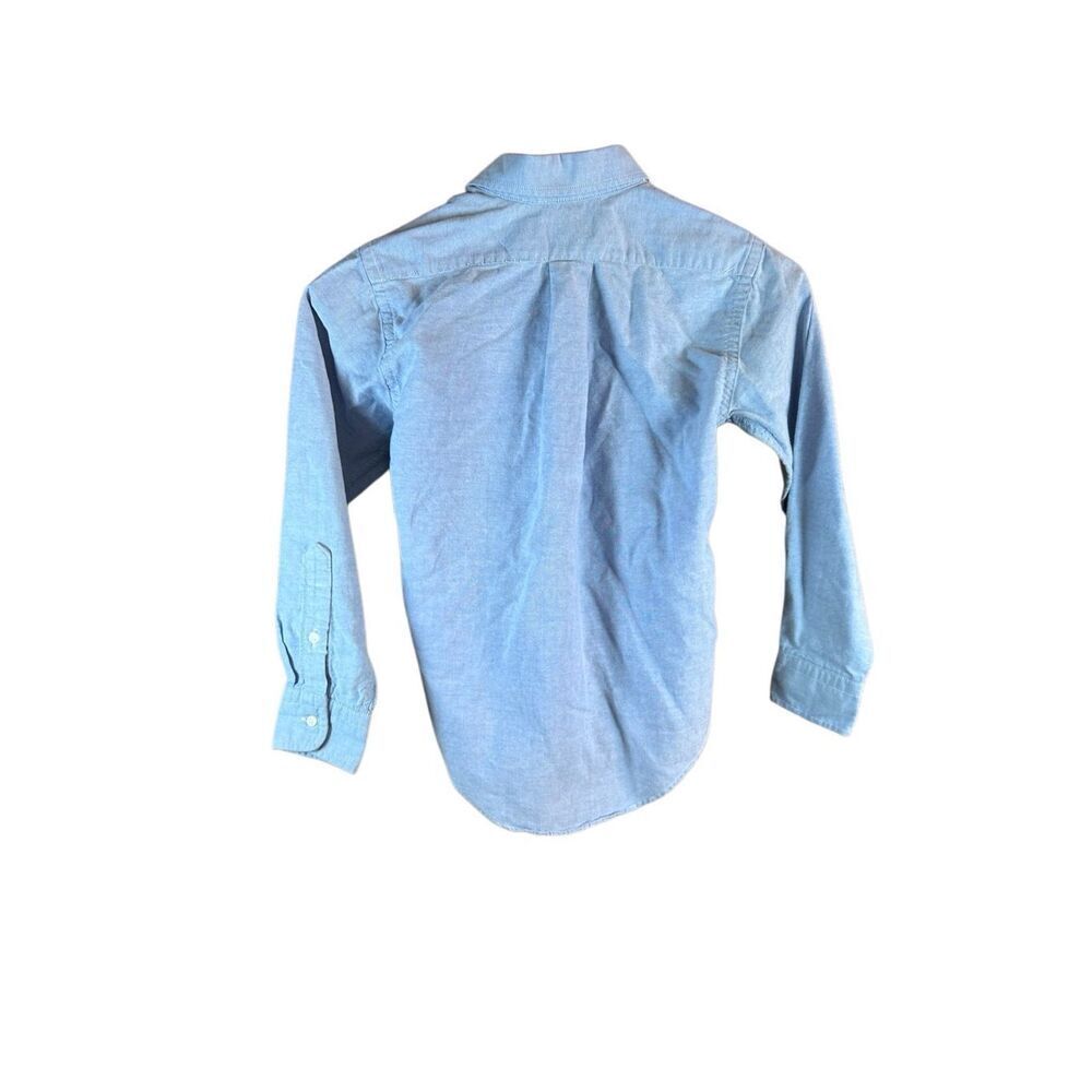 Polo Ralph Lauren Youth Size 10 Made in USA Light Blue long sleeve button Shirt - Picture 2 of 6